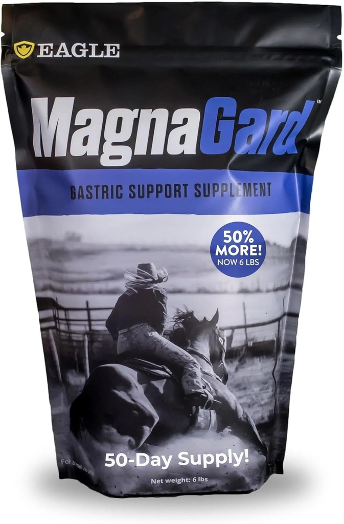 Gastric Support Supplement for Heste Note 124; Relieves Ulcers, Calming Supplement, Magnesium & Andre Vital Minerals