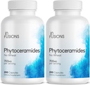 Phytoceramider 200 Kapsler Hudreparation Foryngelse Anti- Aging Support Plante-afledte Ceramider 700mg Gluten Free Non- GMO (2)