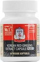JungKwanJang Koreansk Rød Ginseng Uddrag Kapsler Plus Note 124; All- in-1 Focus Pills for Mænd & Kvinder