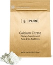 Pure Original Ingredienser Calcium Citrate (4oz) Calcium Supplement, Ingen tilsætningsstoffer eller Fillers