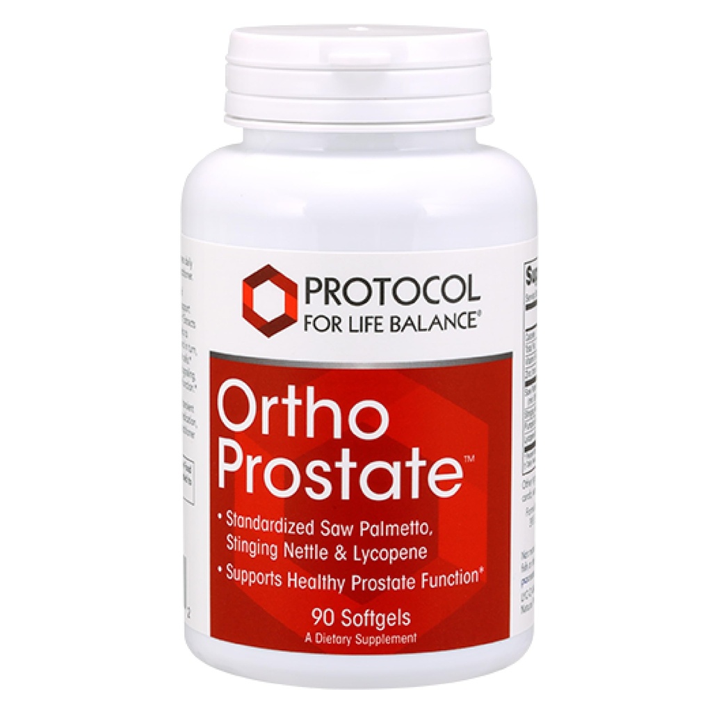 Protocol Ortho Prostata - Herreprostata Health Supplement * - med Saw Palmetto Extract, Stinging Nettle Extract & Zink Gluconate - 90 Softgels