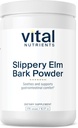 Vital Nutrients Slippery Elm Bark Powder Name 124; Herbal Leaky Gut Support Name 124; Vegan Gastrointestinal Support for Regelmæssig Bowel Movings