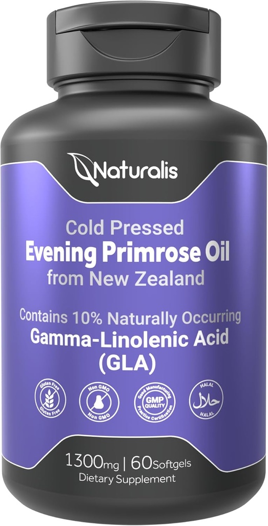 Naturalis Evening Primrose Oil (1300mg)
