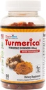 Gurkemeje Gummies 100mg med BioPerine Black Pepper til forbedret absorption, 90 Greve, Made in USA