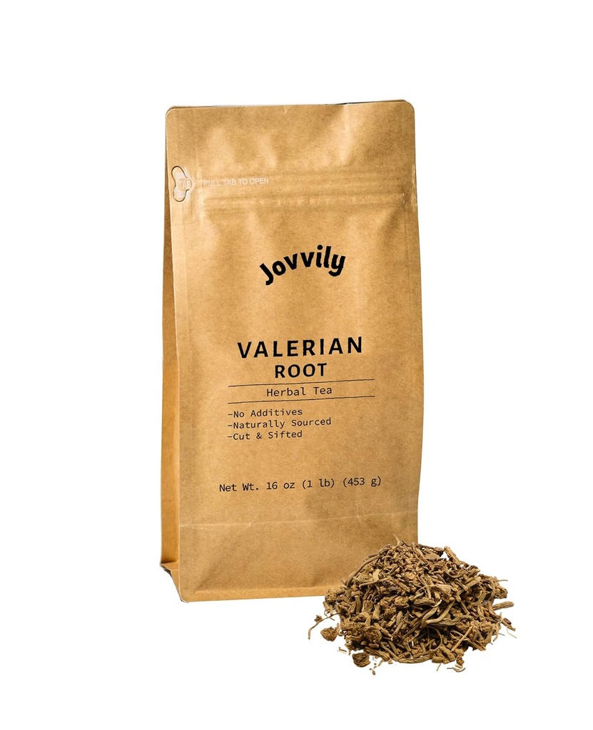Valerian Root - 1 lb - Cut & Sifted - Herbal Tea - No Fillers Or Additives