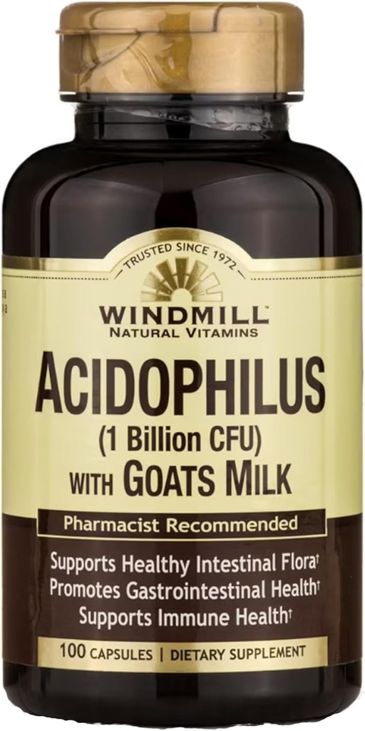 Acidophilus W / Gedemælk Caps 100 's Windmill