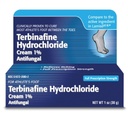 Taro Terbinafine Hydrochloride antifungal Cream 1% - Atleter Foot Cream Extra Strength, lindrer kløe & brændende, Cures Most Atlete 's Foot, Jock Itch & Ringorm 1 oz