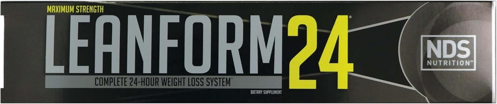NDS Nutrition Maximum Strength Weight Loss - Reducer Appetite og Energy Booster - Glutamin, L- Carnitin, og CLA (LipoRush XT 60 Kapsler, Censor 90 Softgels, og Slim- Tox 90 Kapsler)