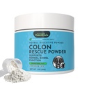 Animal Essentials Colon Rescue Powder - Herbal fordøjelsesstøtte til hunde og katte, Phytomucil, Sund Gastrointestinal Tract, Certified Organic Urts, Ingen konserveringsmidler, Glycerin- baseret formel - 1 Oz