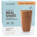 WonderFit by WonderSlim Protein Meal Erstatning Shake, Chocolate, Probiotic & immunsupport, Gluten Free (5ct)