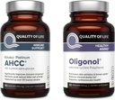 Livskvalitet Kinoko Platinum AHCC 750 mg og Oligonol Lychee Extract - for immunforsvar, sund aldring