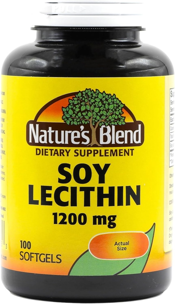 Naturens Blend Lecithin 1. 200 mg 100 Sgels