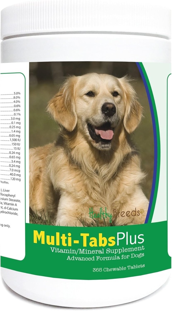 Sunde racer Golden Retriever Multi- Tabs Plus tyggetabletter 365 Greve