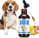 Kennel Hoste Behandling Drops til hunde, naturlige hund supplement Herbal Kennel Hoste Drops til alle racer & størrelse hund