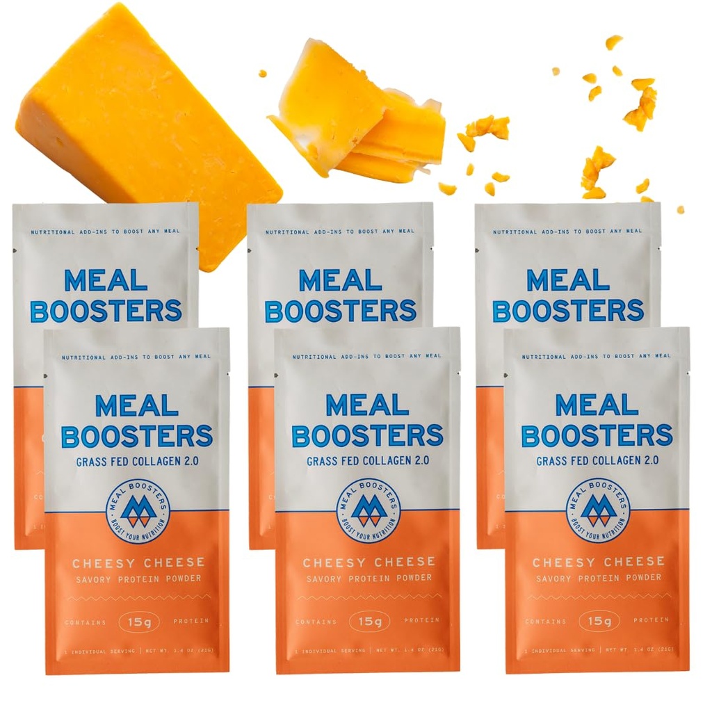 Savory Cheese Complete Protein Powder 124; 15g High Protein Meal Enhancer - High Protein Ost supplement til madlavning, Meal Prep & Recovery
