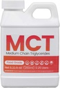 MCT Oil - 250mL (8,33 Oz.) Bæredygtig Palm Derived - USP Food Grade - Non GMO - Halal - for Sport Nutrition, Keto eller Paleo Diet, Clean Energy, Ekstrakter