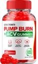 Pump Burn Keto ACV Gummies - Keto Pump Burn Gummies Anmeldelser, Pump Burn Keto + ACV Gummies for Weight Management B12 Burn Pump Advanced 1000mg Formel (1 pakke - 60 Gummies)