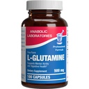 Gratis formular L- Glutamin Supplement - Klinisk L Glutamin kapsler 500mg til Gut sundhed og immunforsvar - Kraftfuld Aminosyre Glutathione Precursor - Non- GMO & Lavet i USA - 100 Servere