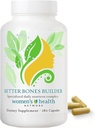 Bedre Bones Builder - 32-in-1 Calcium Kosttilskud til kvinder, 300mg Calcium med vitamin A, C, D3, K, og 300mg Magnesium, Zink Selen & Trace Mineraler til ben Styrke - 180 Tæl (30 dages forsyning)