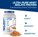 Evogen Isoject - Whey Protein Isolate Medic124; Ultra- Pure Whey Protein Powder med Ignorator Enzymes, BCAA og EAAs Medical 124; Forbedret Absorption & Recovery Medical 124; Fruity Cereal Medical Medical 124; 26 Serveringer