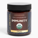 Økologisk 8 Mushroom Immunitet Pulver, Non- GMO - Tyrkiet Hale, Chaga, Cordyceps, Shiitake, Reishi, Maitake, Lions Mane, og Mesima - Vegansk Mushroom Supplement i en genopladelig glas krukke