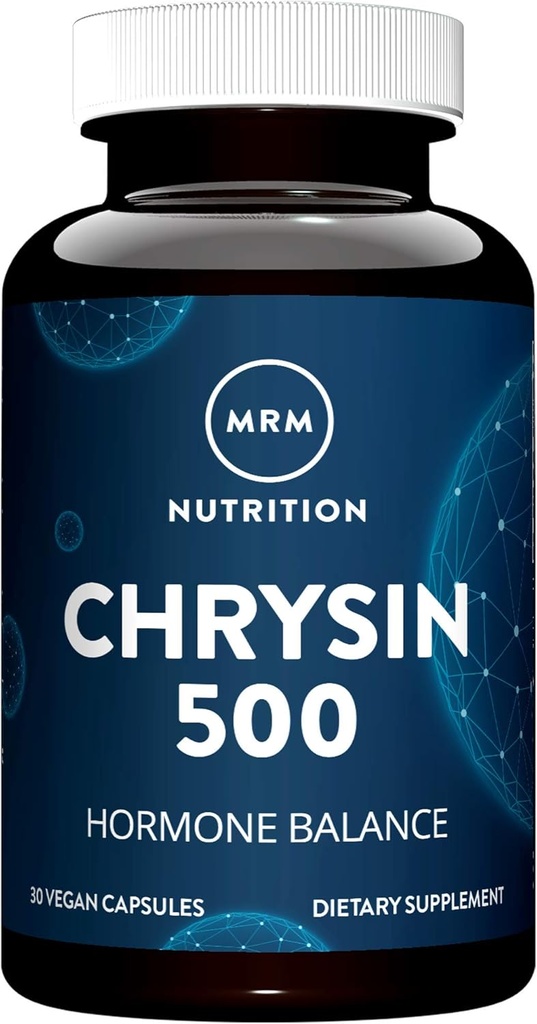 MRM Chrysin 500 kapsler, 500 mg, 30 kapsler flaske