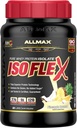 ALLMAX Nutrition ISOFLEX Whey Protein Isolate, Ananas Coconut - 2 LB - 27 Bedste Protein Per Scoop - Zero Fat & Sugar - 99% Lactose Free - Gluten Free & Soy Free - Ca. 30 Servere