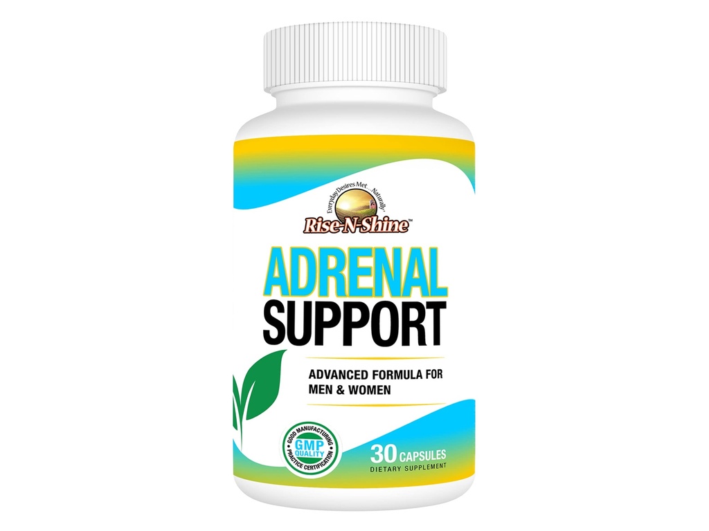 Rise- N- Shine Adrenal Daily Support - Hjælp Revitalisere din energi (30 kapsler)