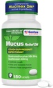 GenCare - Mucus Relief DM (150 Count Value Bottle) Dextromethorphan HBr 20mg Guaifenesin 400mg