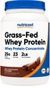 Nutricost Grass- Fed Whey Protein Koncentrat (Chokolade) 2LBS - Ikke denatureret, Non- GMO, Gluten Free, Natural Articles