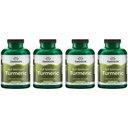Swanson Full Spectrum Gurkemeje (Curcumin) - Fælles sundhed, fordøjelse, hjerte sundhed & lever Support - Curcuma Longa Formel fremme hukommelse Support - (240 kapsler) 4 Pack