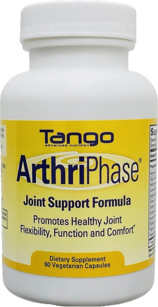 Tango Arthriphase Naturlig fælles støtteformel (60 vegetariske kapsler)
