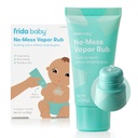 Frida Baby No- Mess Vapor Rub, Baby Vapor Rub for Chest, Neck, Back + Foot, Non-Medicated, Petroleum- Free, Hands- Free Applikator Tube, Non-Staining, Soothing Eucalyptus & Lavender for Sleep
