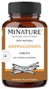 Ashwagandha Tablet- 90 Tablets, 1000 mg by mi Nature