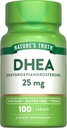 Nature 's Truth DHEA 25mg Tablets against 124; 100 Greve 6.1.124; Vegan, Non- GMO & Gluten Free Supplement