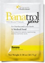 Meditrition Banatrol Natural Anti- Diarré med Prebiotika, Relief for IBS, Rekurring Diarré, Klinisk støttet Medical Food, Non- Constipating, 21 Servere (Banana)