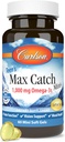 Carlson - Teens Max Catch Minis, 1000 mg Omega- 3s, Brain Health, Vision Support, Mood Health, 60 Softgels