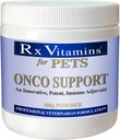 Rx Vitaminer Onco support immunsupplement til hunde & katte - Anti Inflammatorisk for hunde - Kat immunstøtte med Spirulina pulver - 300g