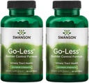 Swanson Go- Mindre Brege Control Formel - fremmer urinveje Sundhed og sund Brege Support - Naturligt supplement til voksne med græskar frø ekstrakt - (90 Softgels) 2 Pack