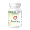 Dr. Clark Selenium Supplement 200 Mcg - Kostkapsler med essentiel mineral - Forbedrer thyreoideafunktion, immunstøtte - 100 kapsler