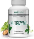 Vitality C Amerikanske Nutricatives - Nutrizyme- Proteolytiske enzymer til inddrivelse Support - Understøtter Healing Processer, cirkulering, Immunitet - Bolsters fordøjelse - 450 kapsler / 5 Måned Supply