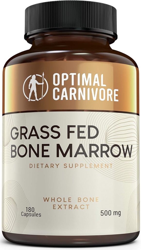 Grass Fed Bone Marrow Supplement & Trachael Cartiage, Knoglegendannelse & fælles sundhed supplement, fælles støtte supplement & fælles Relief, Knoglestyrke og Knoglefraktur supplement