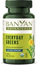 Banyan Botanicals Everyday Green - Organic Superfood Tablets - Natural Source of Vitamin, Minerals & Antioxidants - Understøtter optimal energi og sundhed * - 90 Tablets - Ikke-GMO bæredygtigt sourced Vegan