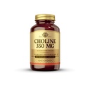 Solgar Cholin 350 mg - 100 Vegetabilske kapsler, pakke med 2 - non-GMO, Vegan, Kosher - 200 Total Servering