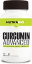Nutrabio Curcumin Advanced Ditagestion & fælles support kompleks, 60 vegetabilske kapsler