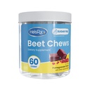 Beet Chews Kosttilskud - Heart Sunde Chews - Blodtrykssupport og energi - Sukker fri (60 Greve)