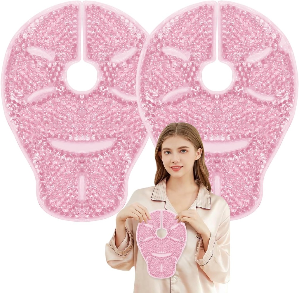 Brystbehandling Ice Packs Store varme kolde Brystpads, Nipple Cooling Gel Pads for Clouged Milk Duct Relief, Engorgement, Brystaugmentation Kirurgi, Amning Essentials for New Moms, 2 Pack