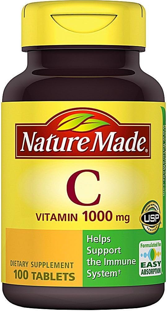 Nature Made Vitamin C 1000 mg tabletter 100 Ct