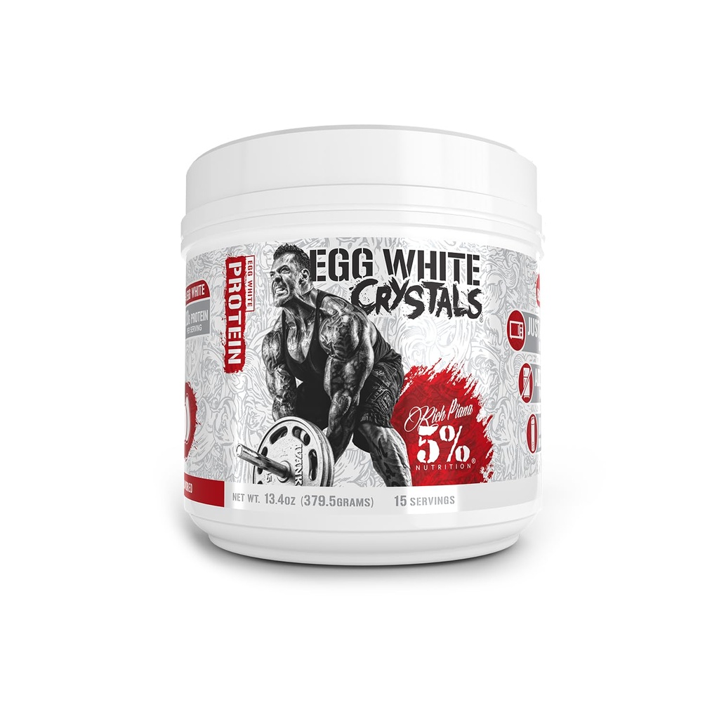 Rich Piana 5% Nutrition Egg Hvide Krystallationer