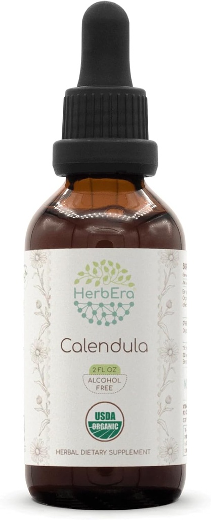 HerbEra Calendula B60 USDA Organic Tincture